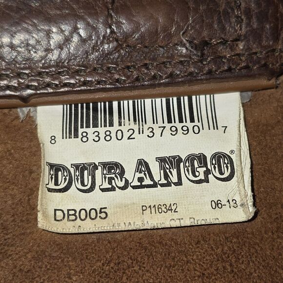 Durango Wellington Farm Ranch Men's Sz 11.5 Brown Composite Toe Work Boots DB005 - Picture 12 of 12